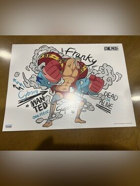 Franky Cyborg One Piece Poster - Anime Super Trends Posters